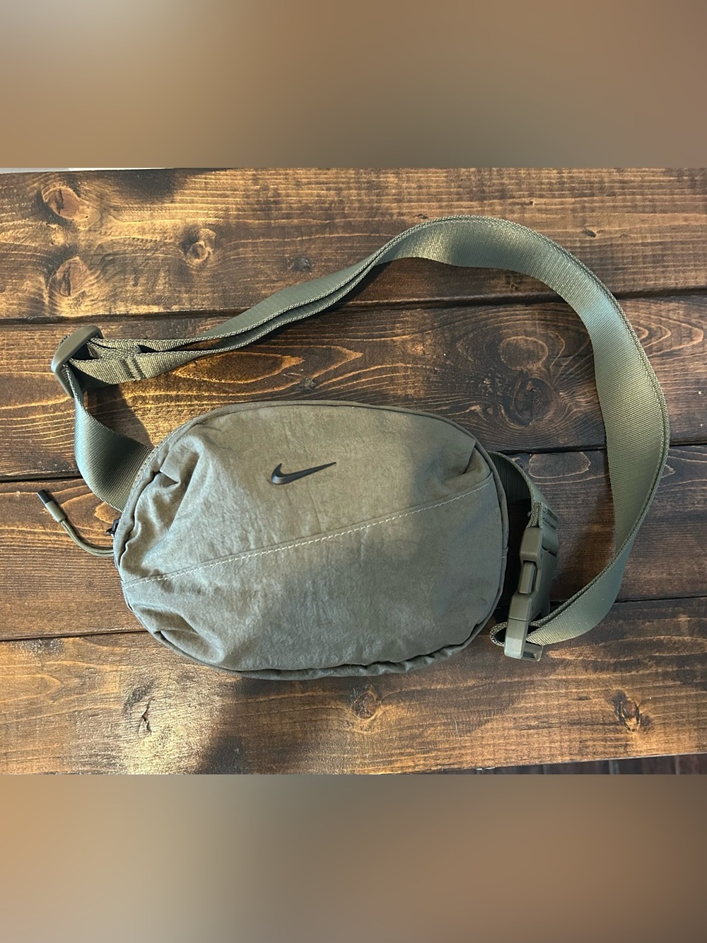 Nike Olive Green waist / Sling Belt Bag